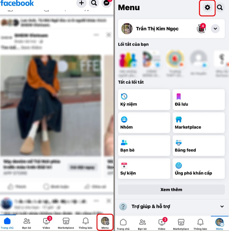 cách ẩn lượt like trên facebook điện thoại