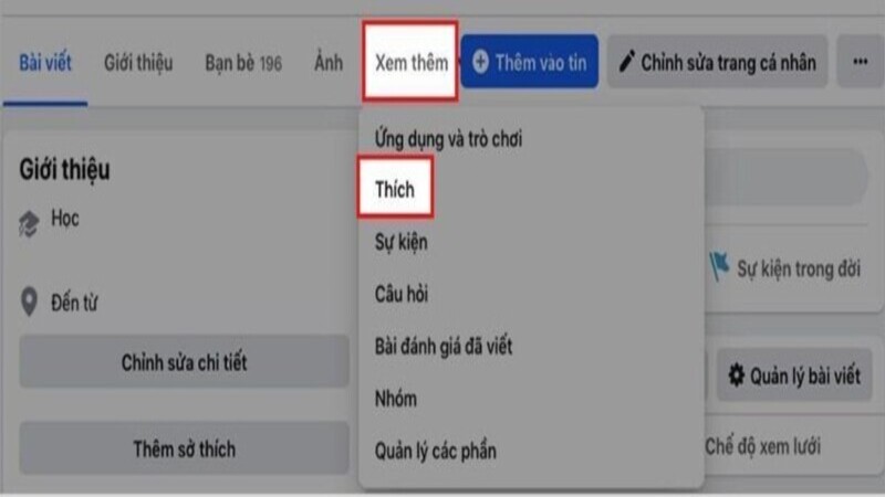 cách ẩn lượt thích trang