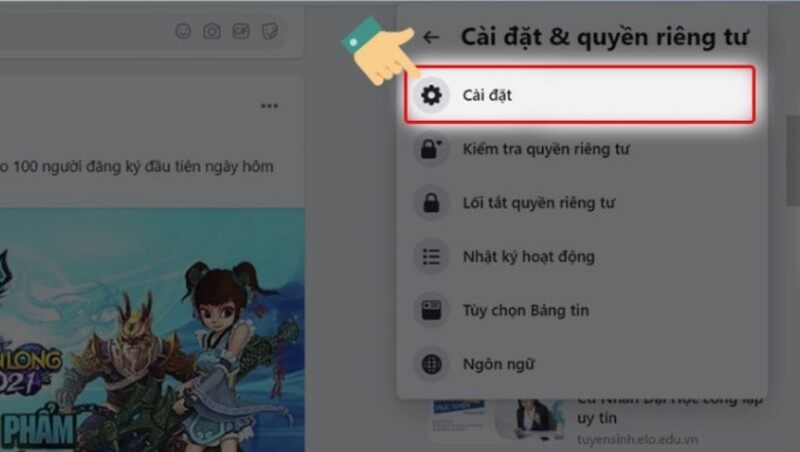 cách chọc bạn bè trên facebook máy tính