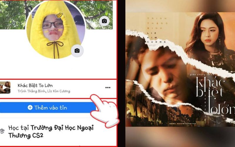 cách để nhạc vào facebook điện thoại