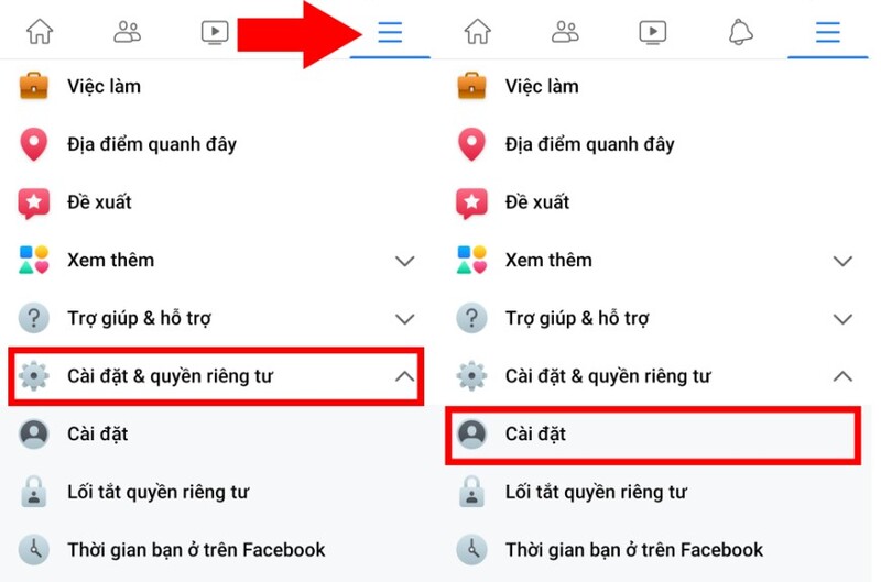 cách đổi mật khẩu fb điện thoại android