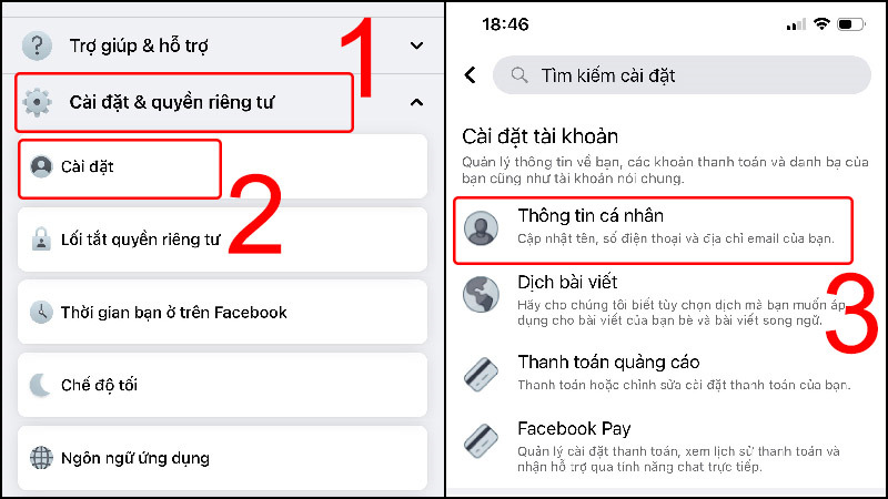 cách khóa fb tạm thời mobile