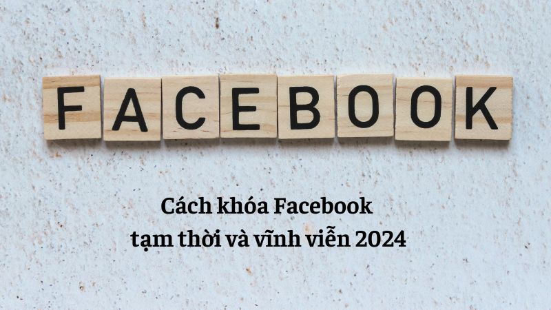 cách khóa fb