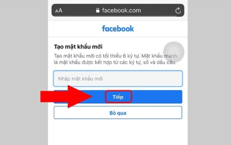 Cách lấy lại mật khẩu Facebook