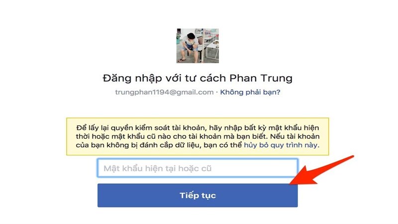 cách lấy lại mật khẩu Facebook vị hack