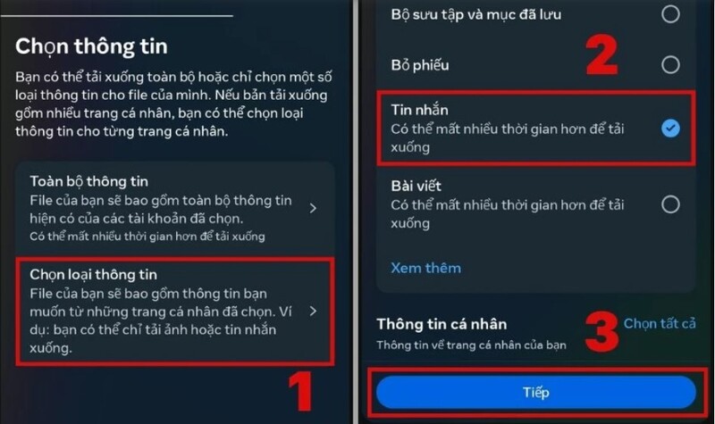 cách xem tin nhắn đã thu hồi trên messenger iphone