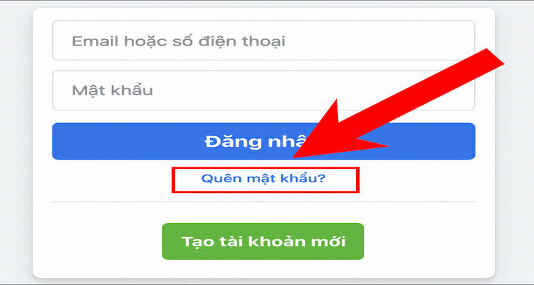 cách lấy lại fb bằng cccd