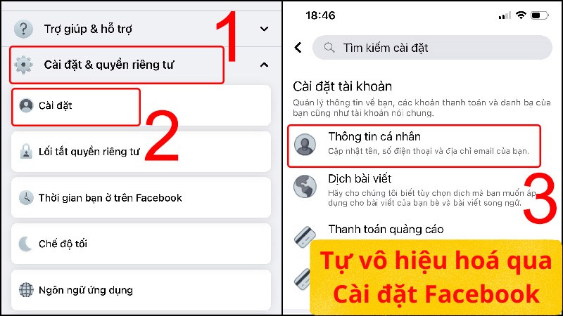 khoá fb tạm thời có sao không